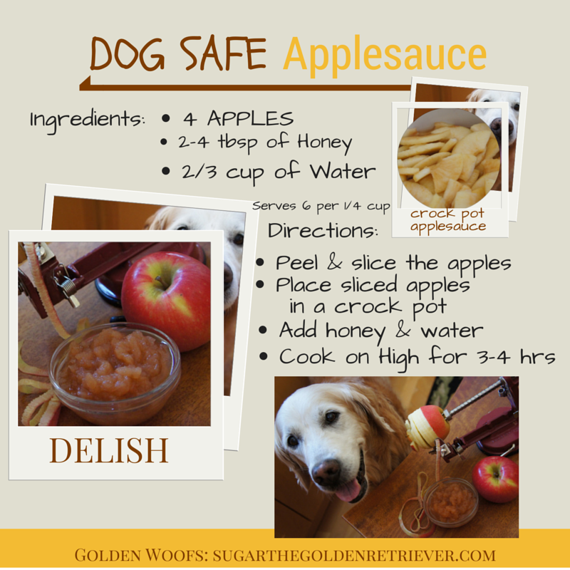 Apple Sauce for Dogs