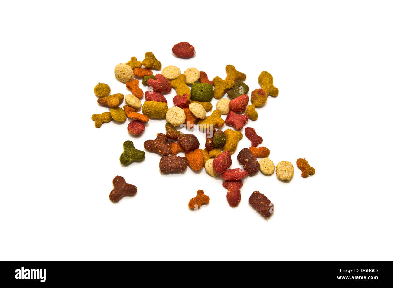 Dry Cat Food Shapes