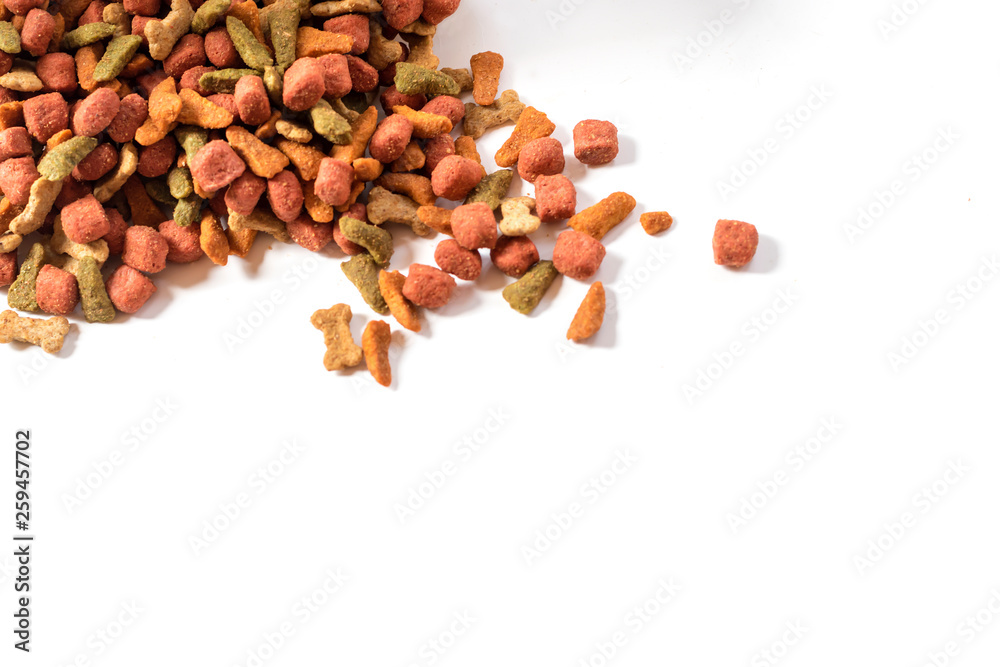 Dry Dog Food Shapes