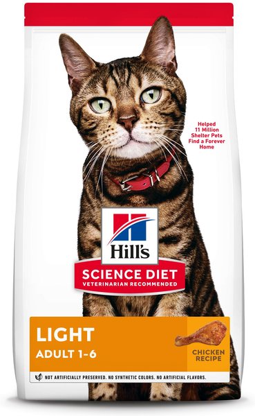 Hill'S Science Diet Cat Food Light